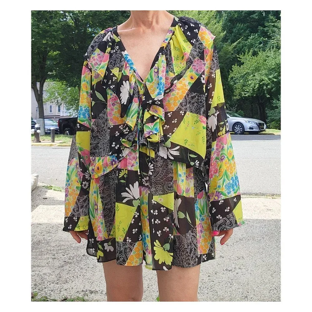 VICTORIA'S‎ SECRET Vintage Floral Pajama Set